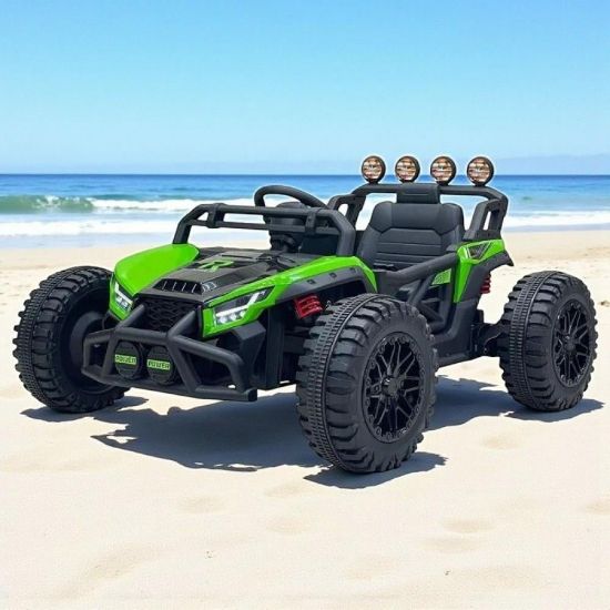 صورة سيارة أطفال كهربائية دفع رباعي بتصميم باجي صحراوي